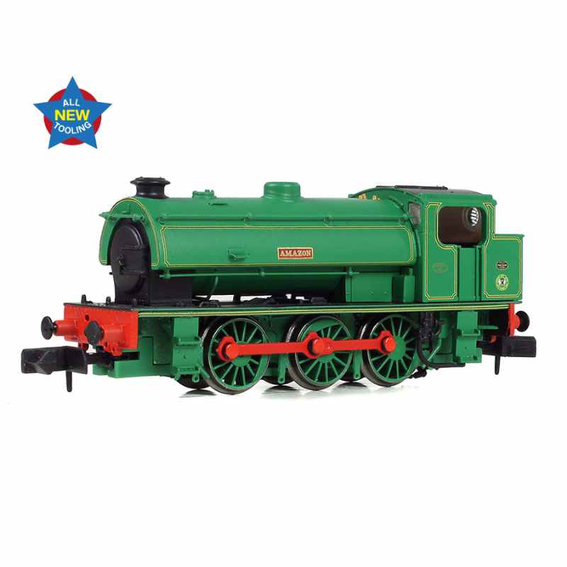EFE N Gauge WD Austerity Saddle Tank 'Amazon' National Coal Board Green